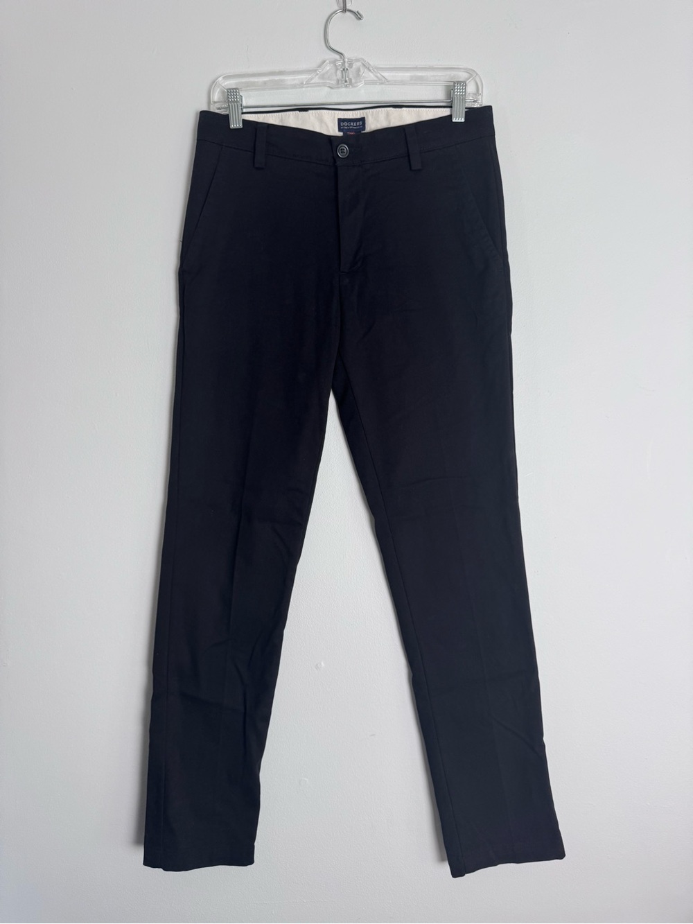 Dockers Men's Black Slim Chinos 29Wx32W